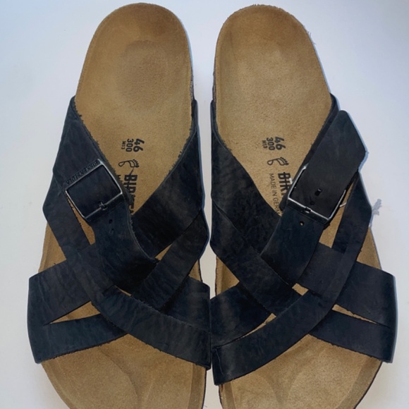 Birkenstock Lugano Leather Sandals